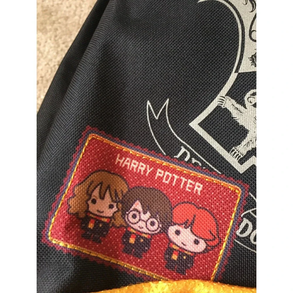 Harry Potter Hogwarts Graphic Backpack Bag Student School Multi-Color